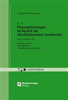 AHO Ausschuss der Verbände und Kamme - Planungsleistungen im Bereich der Oberflächennahen Geothermie