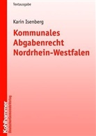 Karin Isenberg - Kommunales Abgabenrecht Nordrhein-Westfalen