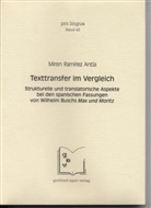 Miren Ramírez Antía, Otto Winkelmann - Texttransfer im Vergleich