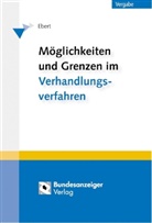 Eva-Dorothee Ebert - Möglichkeiten und Grenzen im Verhandlungsverfahren
