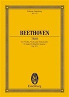 Ludwig van Beethoven, Wilhelm Altmann - Streichtrio G-Dur op.9/1, Partitur