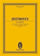 Ludwig van Beethoven, Wilhelm Altmann - Streichquartett c-Moll op.18/4, Partitur