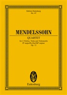 Felix Mendelssohn Bartholdy - Streichquartett Es-Dur