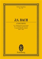 Johann Sebastian Bach, Arnol Schering, Arnold Schering - Konzert a-Moll