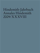 Frankfurt/Main Hindemith-Institut - Hindemith-Jahrbuch. Annales Hindemith. Bd.38/2009
