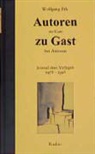 Wolfgang Erk, Karl Bohrmann - Autoren zu Gast - zu Gast bei Autoren