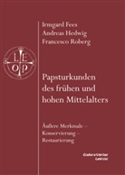 Irmgard Fees, Andreas Hedwig, Francesco Roberg - Papsturkunden des frühen und hohen Mittelalters