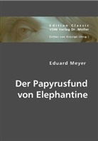Eduard Meyer, Esther von Krosigk, Esthe von Krosigk, Esther von Krosigk - Der Papyrusfund von Elephantine