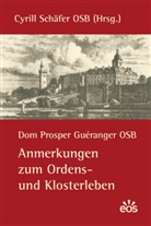 Prosper Guéranger, Cyrill Schäfer - Anmerkungen zum Ordens- und Klosterleben
