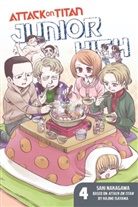 Hajime Isayama, Hajime (CRT)/ Nakagawa Isayama, Saki Nakagawa, Saki Nakagawa, Hajime Isayama - Attack on Titan: Junior High 4