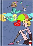 Schülerkalender Prismalux, Girls 2015/2016