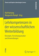 Ola Hartung, Olaf Hartung, Rumpf, Rumpf, Marguerite Rumpf - Lehrkompetenzen in der wissenschaftlichen Weiterbildung