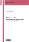 Thomas Klein - Einflüsse auf das Energieaufnahmevermögen von Metalloxidableitern