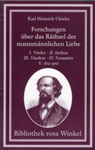 Karl H. Ulrichs, Hubert Kennedy - Forschungen über das Räthsel der mannmännlichen Liebe