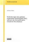 Andreas Albers - Veränderungen des gelösten organischen Kohlenstoffs (DOC) während der Schnellfiltration reduzierter Grundwässer