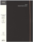 Ivory Taschenkalender (groß) Graubraun 2016
