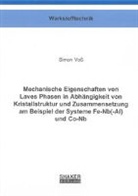 Simon Voß - Mechanische Eigenschaften von Laves Phasen in Abhängigkeit von Kristallstruktur und Zusammensetzung am Beispiel der Systeme Fe-Nb(-Al) und Co-Nb