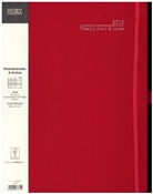 Ivory Taschenkalender (groß) Pink 2016