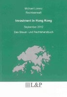 Michael Lorenz - Investment in Hong Kong