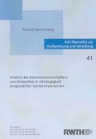 Roland Aeckersberg - Analyse des Ascheschmelzverhaltens von Holzpellets in Abhängigkeit ausgewählter Aschekomponenten