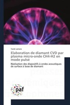 Tarek Lamara, Lamara-t - Elaboration de diamant cvd par
