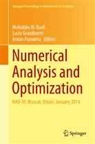 Mehiddin Al-Baali, Luci Grandinetti, Lucio Grandinetti, Anton Purnama - Numerical Analysis and Optimization