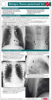 S Voss, S. Voss, Sebastian Voß - Röntgen Thorax pocketcard Set, Kartenfächer