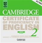 Cambridge Certificate to Proficiency in English 2: Set of 2 Audio-CDs (Audio book)