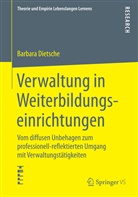 Barbara Dietsche - Verwaltung in Weiterbildungseinrichtungen