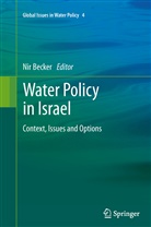 Ni Becker, Nir Becker - Water Policy in Israel