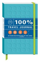 100% Travel Journal blau