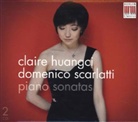 Claire Huangci, Alessandro Scarlatti, Domenico Scarlatti - Piano Sonatas / Klaviersonaten, 2 Audio-CDs (Audiolibro)