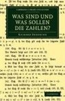 Richard Dedekind, Dedekind Richard - Was Sind Und Was Sollen Die Zahlen?