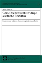 Sabine Altmeyer - Gemeinschaftsrechtswidrige staatliche Beihilfen