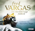 Fred Vargas, Hannelore Hoger - Das barmherzige Fallbeil, 6 Audio-CDs (Audio book)