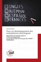 Carlos Solórzano, Solorzano-c - Pour un developpement des
