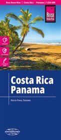 Reise Know-How Verlag Peter Rump, Reise Know-How Verlag Peter Rump GmbH, Pete Rump - Reise Know-How Landkarte Costa Rica, Panama (1:550.000)