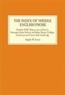 Angela Lucas, Angela M Lucas, Angela M. Lucas - The Index of Middle English Prose