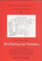 Bernd Füllner - Briefkultur im Vormärz