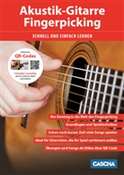 Cascha, Casch, Helmut Hage, Casch Verlag, Cascha Verlag - Akustik-Gitarre Fingerpicking - Schnell und einfach lernen