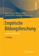 Hartmu Ditton, Hartmut Ditton, Burkhard Gniewosz, Cornelia Gräsel, Cornelia Gräsel u a, Heinz Reinders - Empirische Bildungsforschung