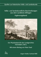 Jürgen Fiedler, Gerhard Willi, Peter Fassl - Volks- und landeskundliche Beschreibungen aus dem Landkreis Dillingen, Ergänzungsband