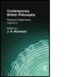 H D Lewis, J H Muirhead, J. H. Muirhead, Muirhead J H - Contemporary British Philosophy