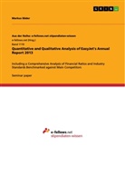 Markus Bäder - Quantitative and Qualitative Analysis of EasyJet's Annual Report 2013