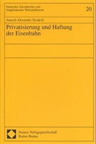Anusch A. Tavakoli - Privatisierung und Haftung der Eisenbahn