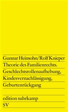Gunnar Heinsohn, Rol Knieper, Rolf Knieper - Theorie des Familienrechts