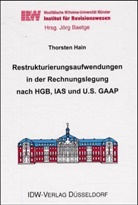 Thorsten Hain - Restrukturierungsaufwendungen in der Rechnungslegung nach HGB, IAS und U.S.GAAP