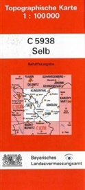 Topographische Karte Bayern Selb
