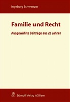Ingeborg Schwenzer - Familie und Recht