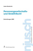 Lukas Handschin - Personengesellschafts- und GmbH-Recht, Entwicklungen 2009